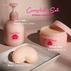 Pelican Japanese Peach Soap Bar | Gentle Exfoliating Body Soap for Smooth Skin (Hip Care)